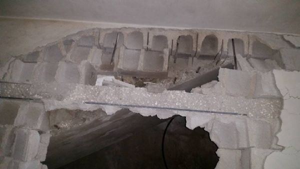 عائلة فلسطينية تنجو بأعجوبة في انفجار ضخم في بلدة برقة والسبب سخان البويلر 
