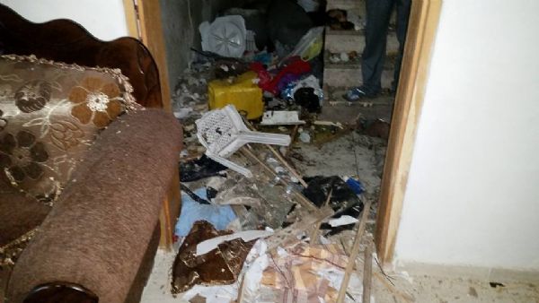 عائلة فلسطينية تنجو بأعجوبة في انفجار ضخم في بلدة برقة والسبب سخان البويلر 