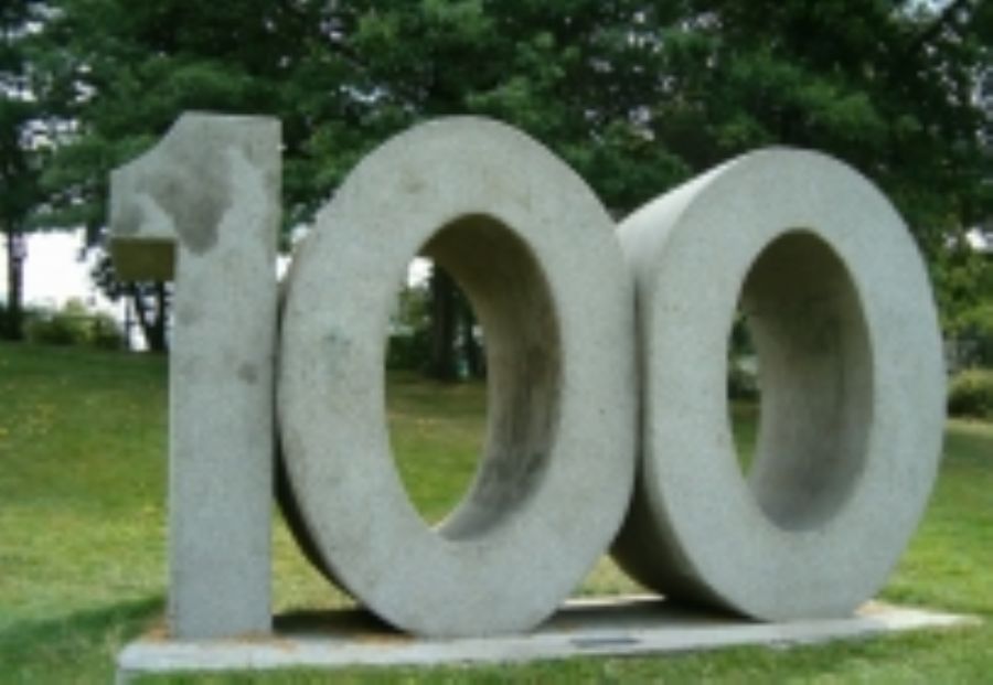   100          